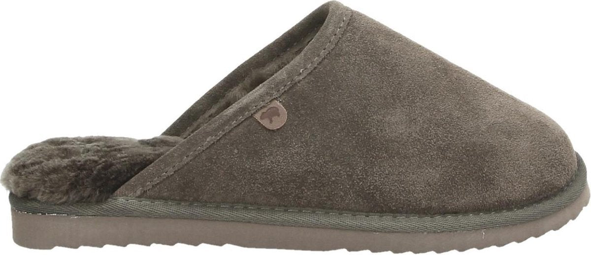 Warmbat Classic Suede Heren Pantoffels - Bruin - Maat 42