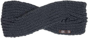 Poederbaas Hoofdband (Sport) - Maat One size  - Unisex - donkergrijs
