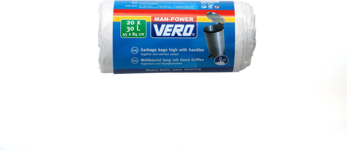 Vero Pedaale erzak 30 l - 20 Stuks