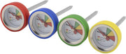 Orange85 Bbq Thermometer Analoog - Groen - Geel - Blauw - Rood - Set van 4 - Temperatuurmeter