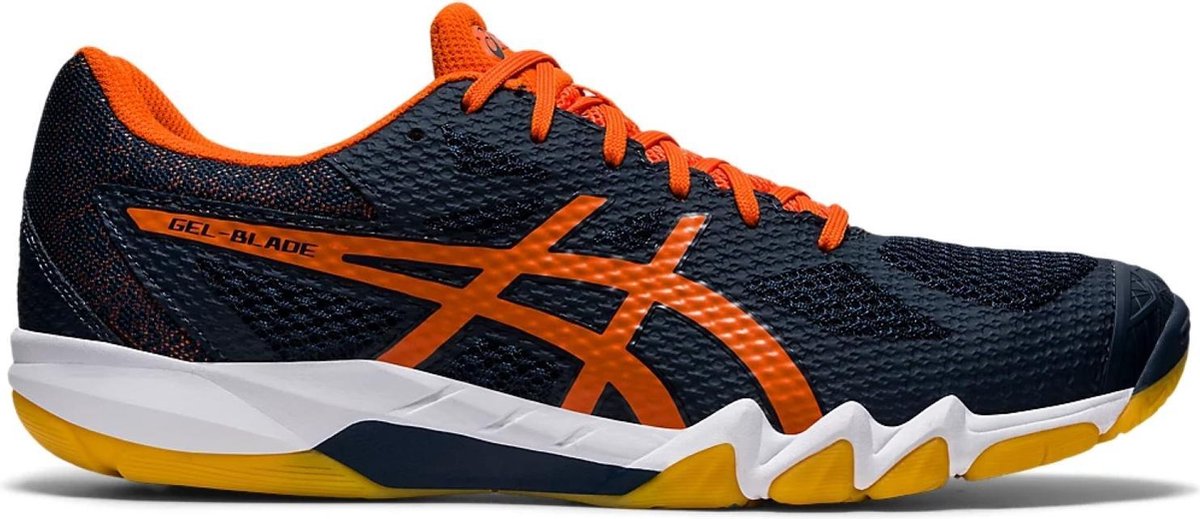 ASICS Gel-Blade 7 - blauw/oranje - maat 47