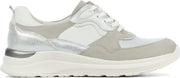 Waldlaufer Vrouwen Leren Lage sneakers / Damesschoenen 760002 - Wit - Maat 42