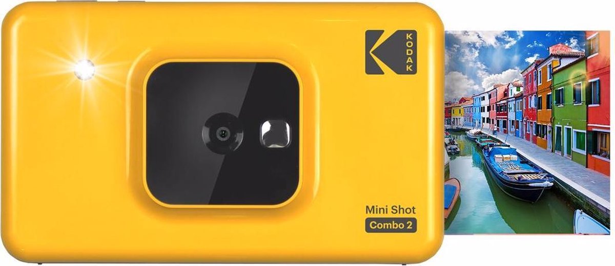 Kodak Mini Shot Combo 2 camera & printer yellow