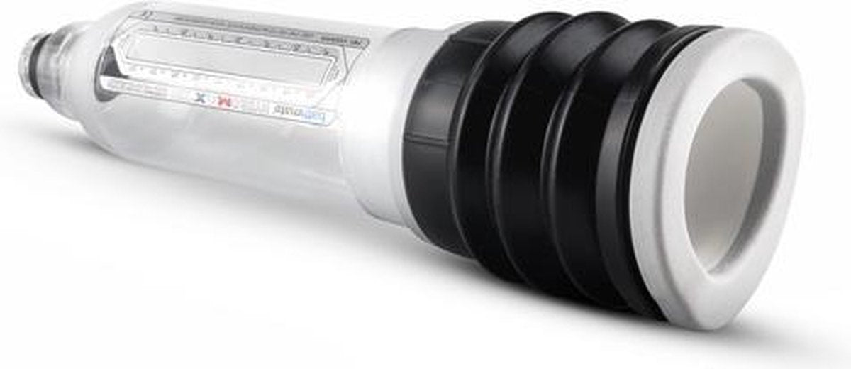Bathmate Hydromax 7 - Transparant - Zwart - BDSM - Vacu√ºm Pompen - Toys voor heren - Pumps & Enlargers
