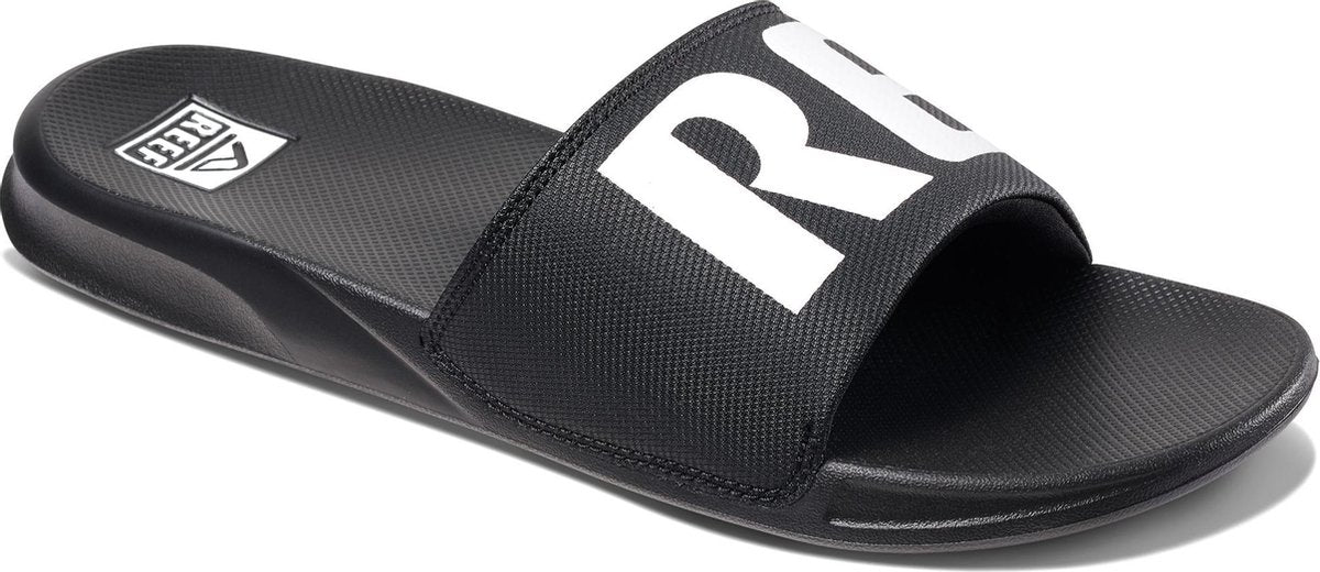 Reef Slippers - Maat 44 - Mannen - zwart/wit
