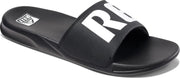 Reef Slippers - Maat 44 - Mannen - zwart/wit