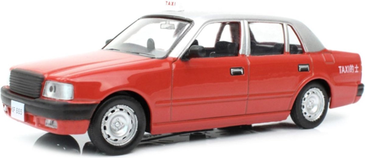 ATLAS Toyota CROWN HONG KONG TAXI 1995 schaalmodel 1:43