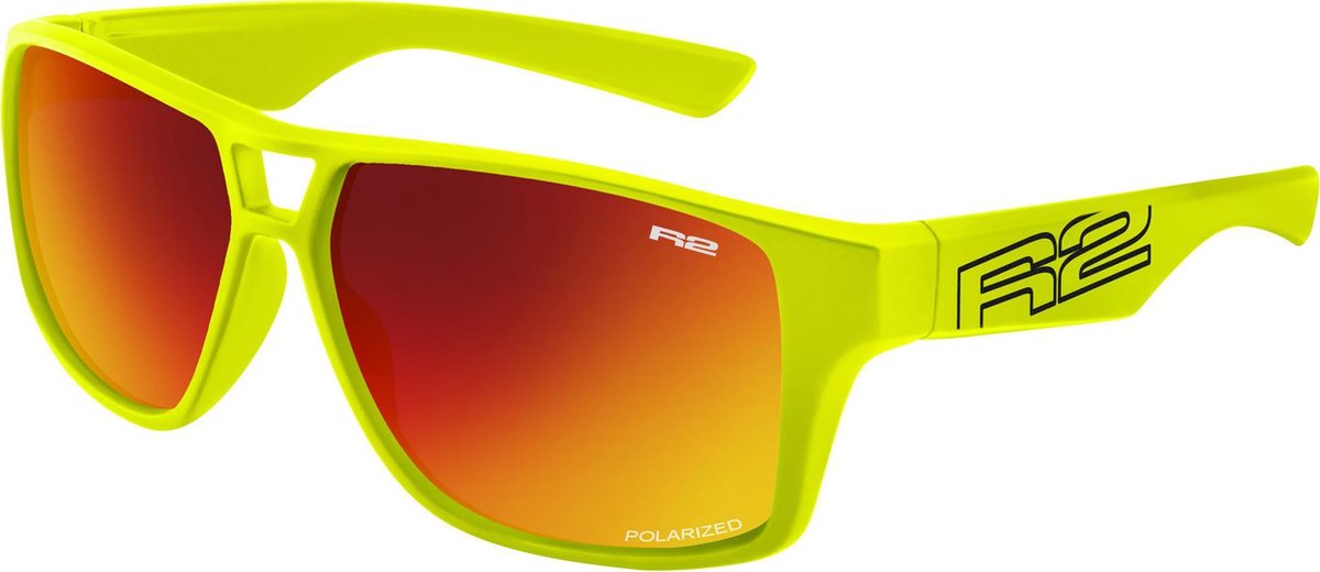 R2 Master Fietsbril - Sport Zonnebril Geel