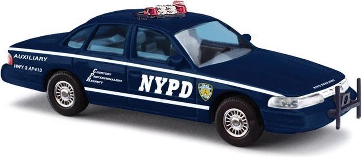 Busch - Ford Crown Victoria Us Police (10/20) * - BA49002 - modelbouwsets