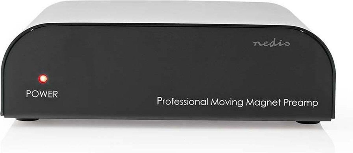 Voorversterker | Input: 1x RCA | Output: 1x RCA | Phono / Platenspeler | Automatisch | Zwart