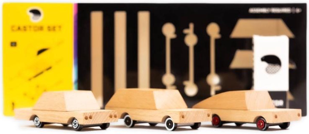 Candylab | The Castor Set houten auto's