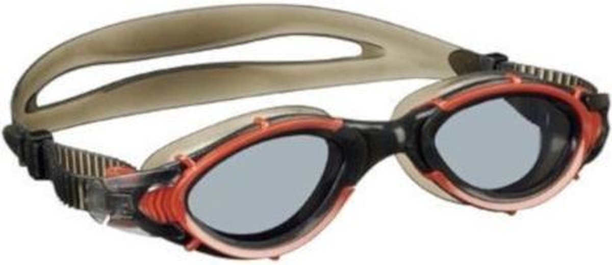 Beco Zwembril Norfolk Unisex Polycarbonaat Rood/zwart