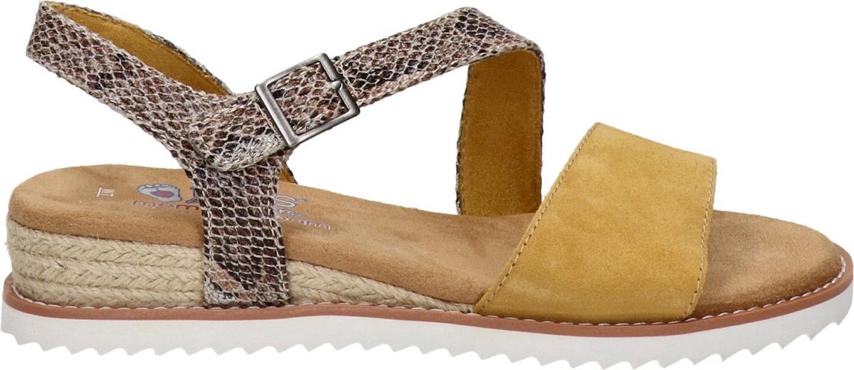 Bobs by Skechers dames sandaal - Geel multi - Maat 40