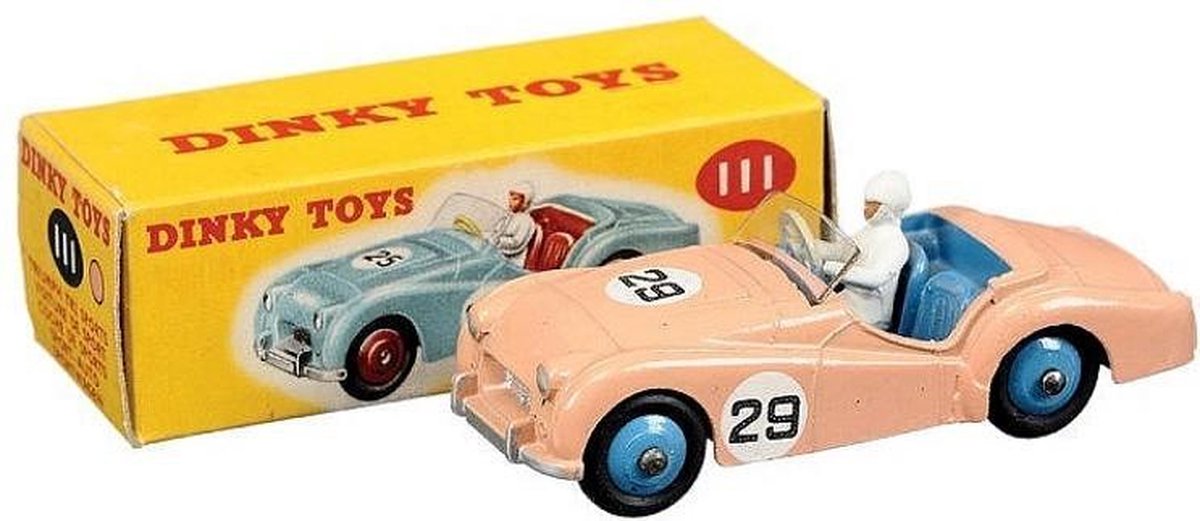 DINKY TOYS Triumph TR2 SPORTS CONVERTIBLE #29 schaalmodel 1:43