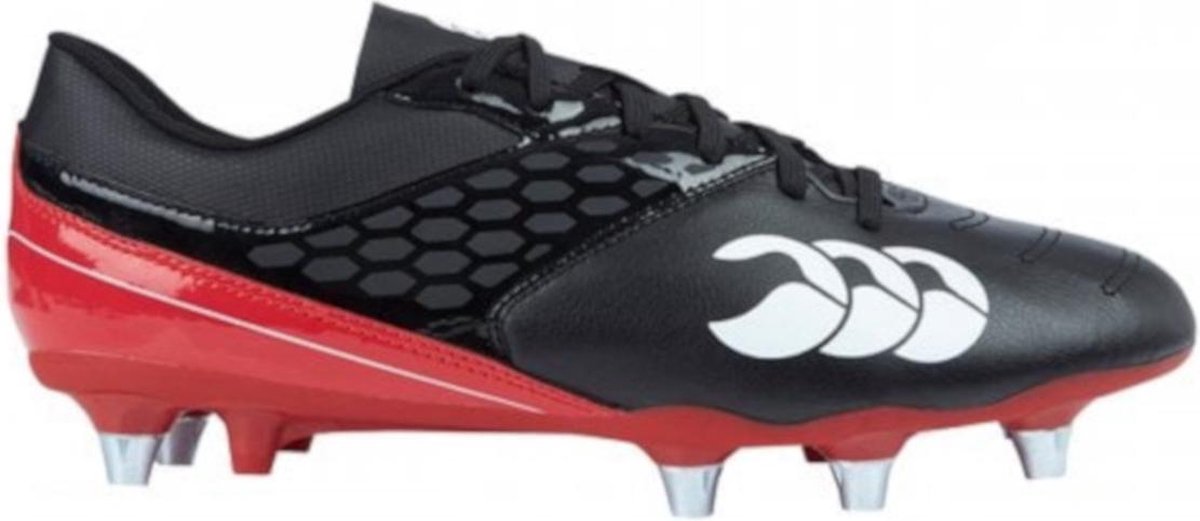 Canterbury Rugbyschoen Phoenix Raze Sg Jongens Zwart/rood Mt 35
