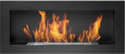 Zwarte Sfeerhaard 90 x 40 CM Hangend of Inbouw Bioethanolhaarden.com