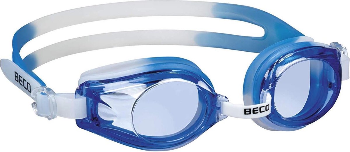 Zwembril Rimini Polycarbonaat Junior Blauw/wit