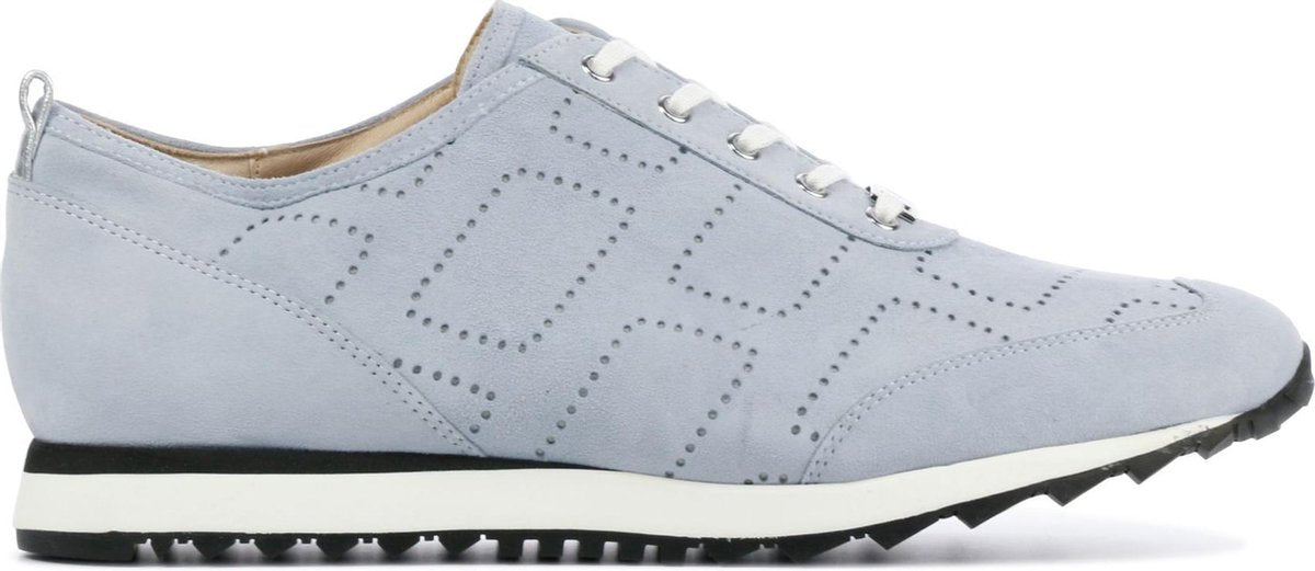 Hassia Vrouwen Suède Lage sneakers / Damesschoenen 301952 - Sky - Maat 38.5