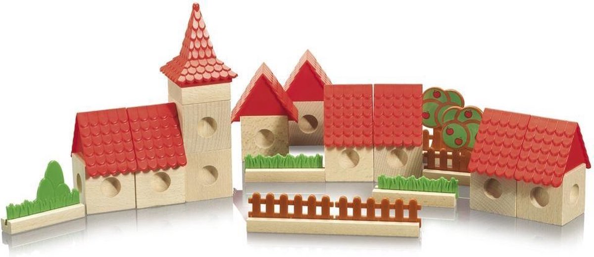 Eichhorn Knikkerbaan Houten stad - Hout