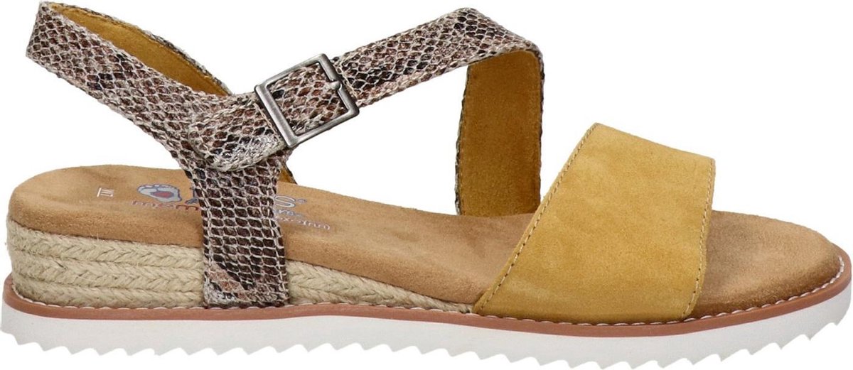 Bobs by Skechers dames sandaal - Geel multi - Maat 36