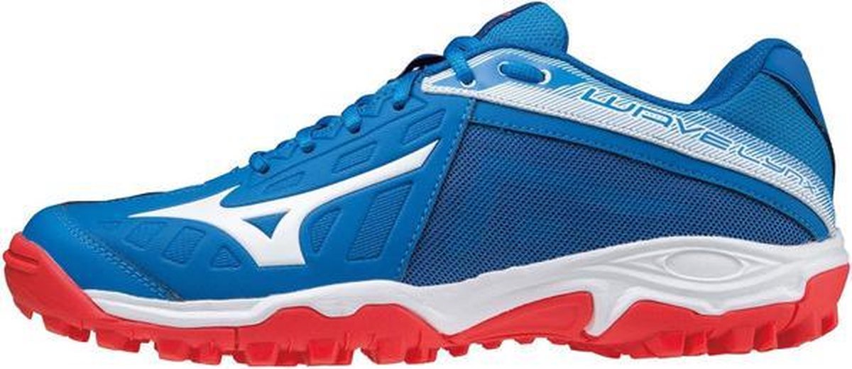 Mizuno Wave Lynx - donkerblauw/roze - maat 41