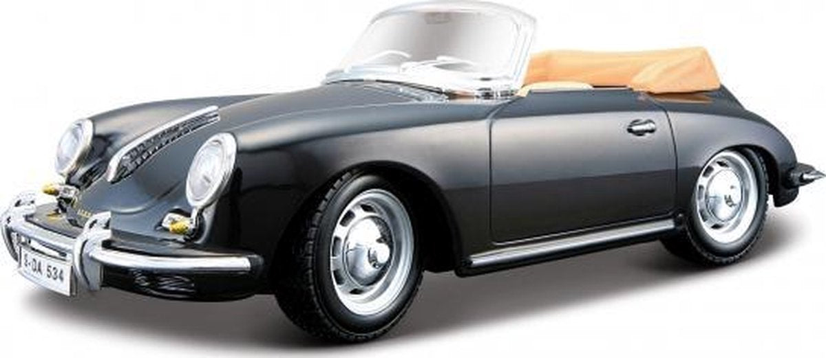 Modelauto Porsche 356 cabrio 1:24