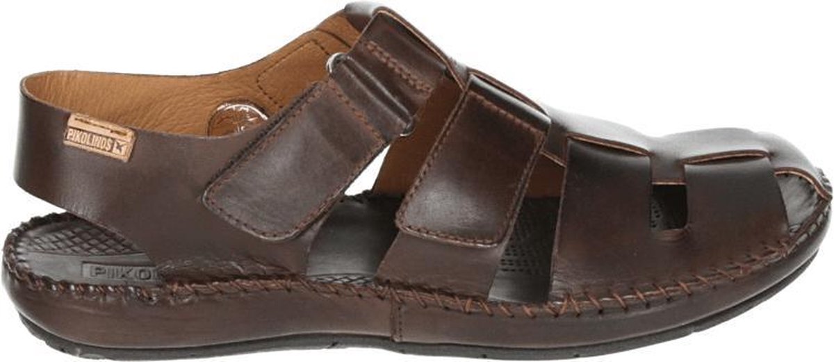 Pikolinos 06J-0016 - Volwassenen Heren sandalen - Kleur: Bruin - Maat: 44