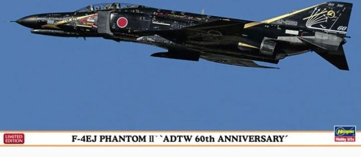 Hasegawa - 1/72 F-4ej Phantom Ii Adtw 60 - HAS602191