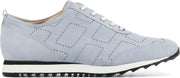 Hassia Vrouwen Suède Lage sneakers / Damesschoenen 301952 - Sky - Maat 37.5
