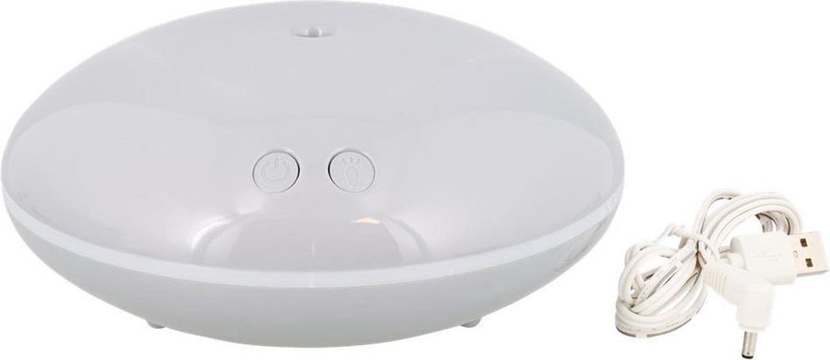 Arôme Dôme diffuser| Geurverspreider | USB | Aromatherapie | etherische olie | aromavernevelaar | Grijs
