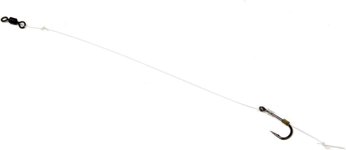Faith Fluorocarbon Stiff Rig - Onderlijn - Maat 4 - Transparant