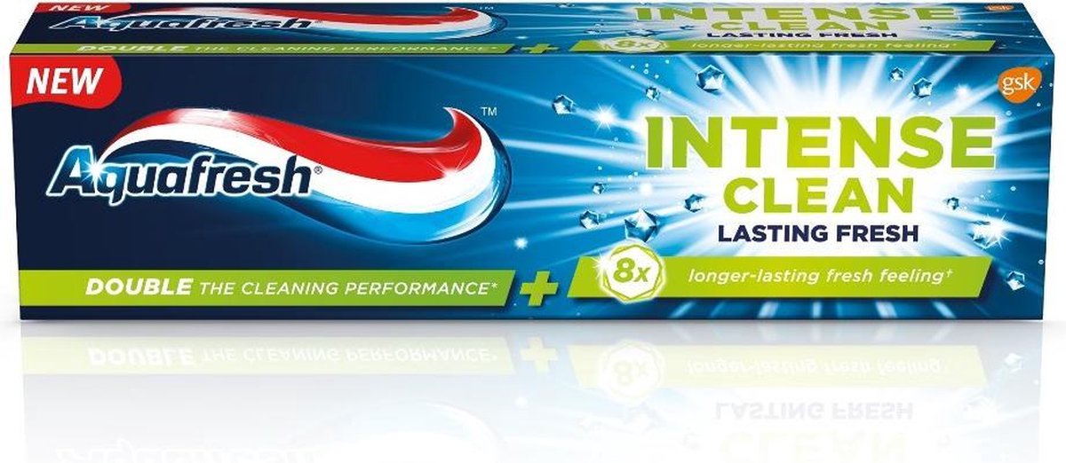 Aquafresh - Intense Clean Toothpaste Toothpaste Lasting Fresh 75Ml