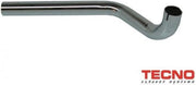 Uitlaatbocht Sachs-Hercules ø28mm chroom links