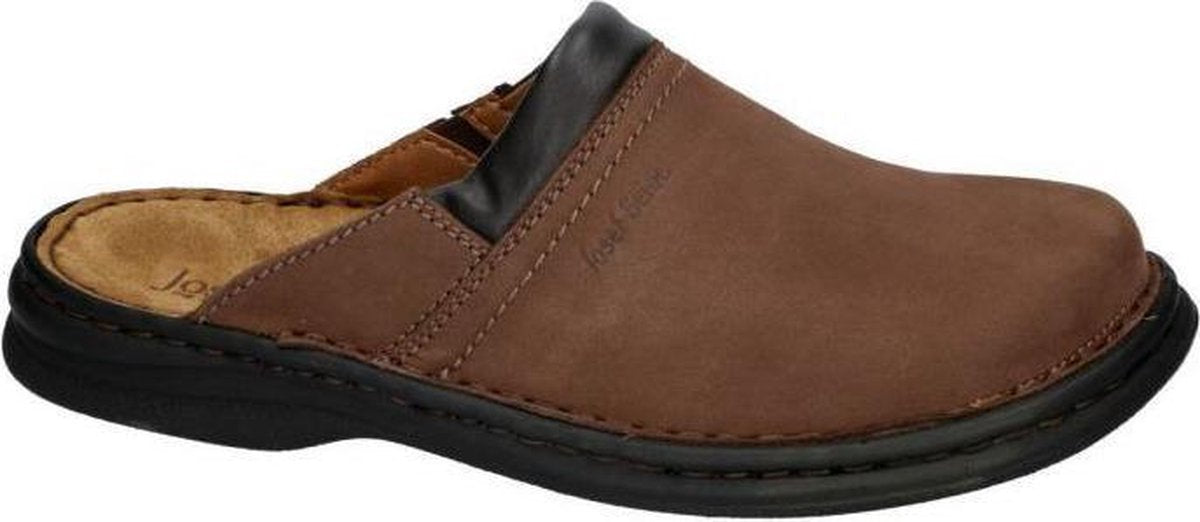 Josef Seibel -Heren -  bruin - pantoffel/slippers - maat 48