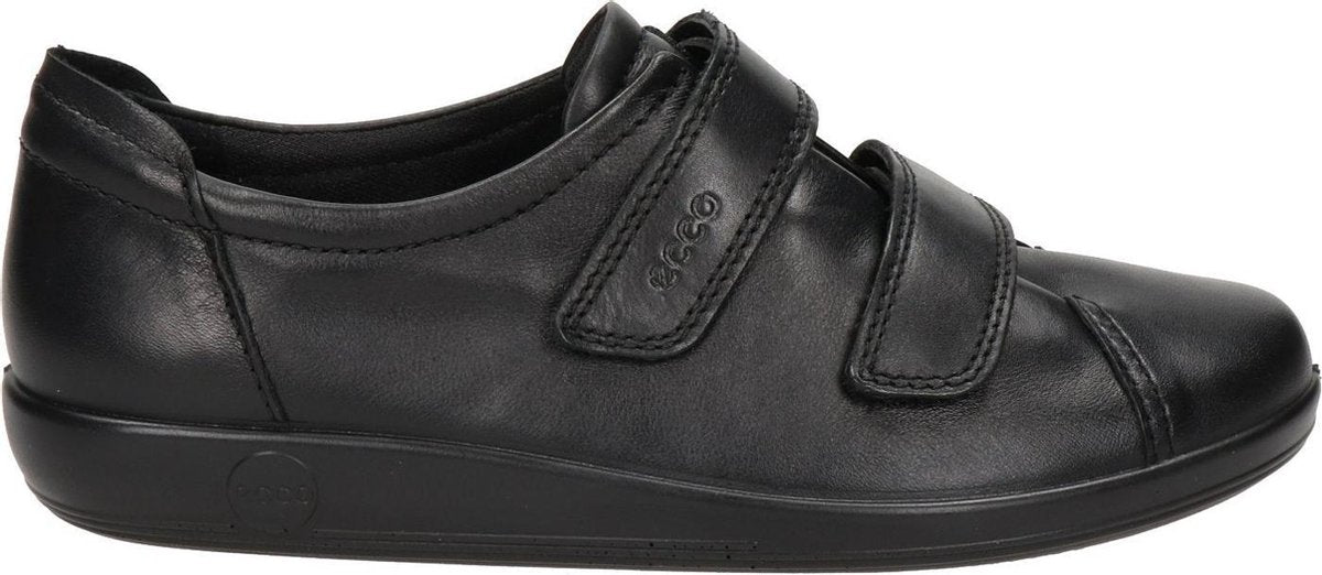 ECCO Soft 2.0 Dames Instappers - Zwart - Maat 43