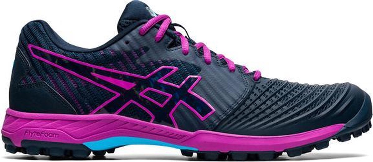 ASICS Field Ultimate FF Dames - zwart/paars - maat 42.5