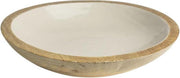 Gusta - Schaal Mango Enamel Ø 30 cm grijs
