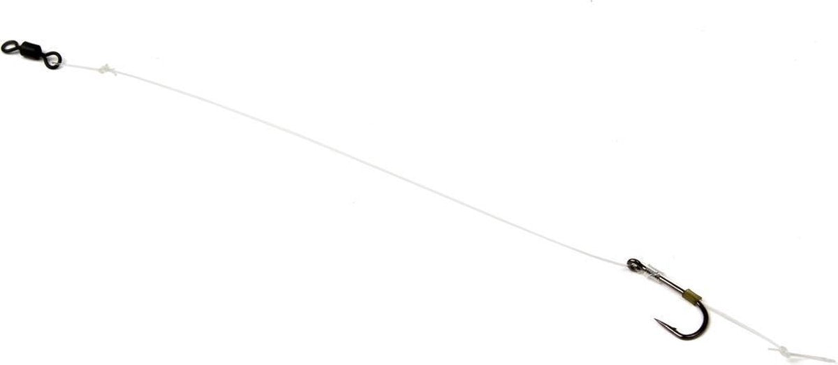 Faith Fluorocarbon Stiff Rig - Onderlijn - Maat 6 - Transparant