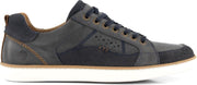 NoGRZ W.Strickland - Leren Herensneakers - Veterschoenen - Blauw Leer - Maat 41