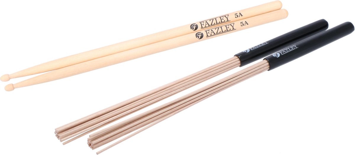 Fazley 5A drumstokken + rods
