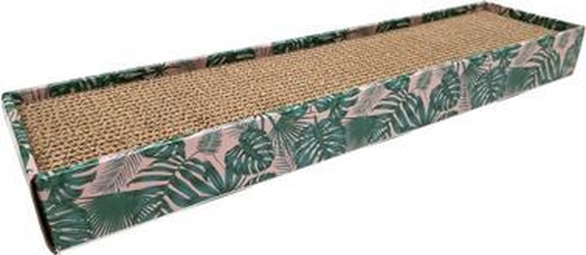 Croci krabplank homedecor textuur bladeren groen - 48x12