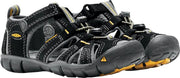 Keen Seacamp II CNX Sandaal Kids Sandalen - Maat 25 - Unisex - zwart/grijs/geel Maat 25-26