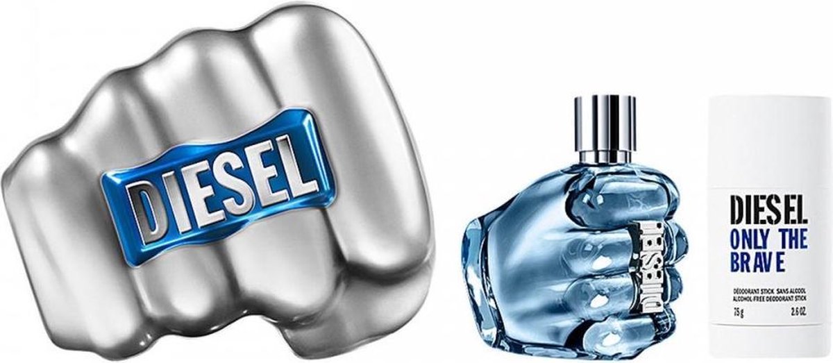 Diesel - Only the Brave Gift Set EDT 125 ml and deostick Only the Brave 75 ml - Eau De Toilette - 125ML