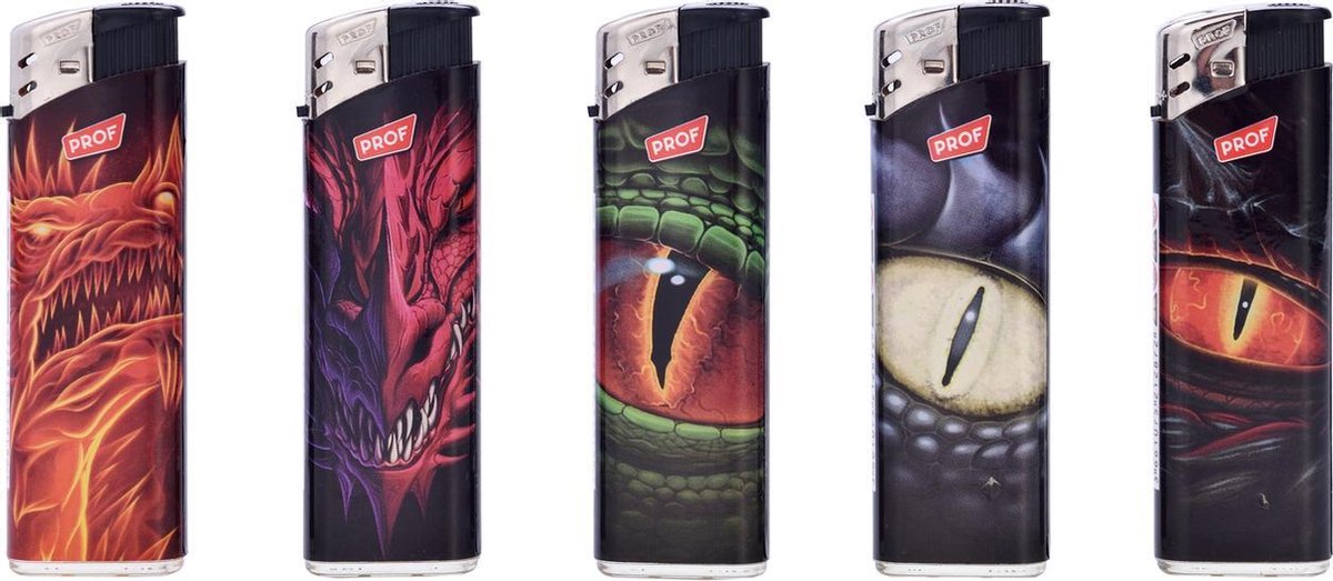 Aanstekers - Lighters - Prof - 50 stuks – Dragon