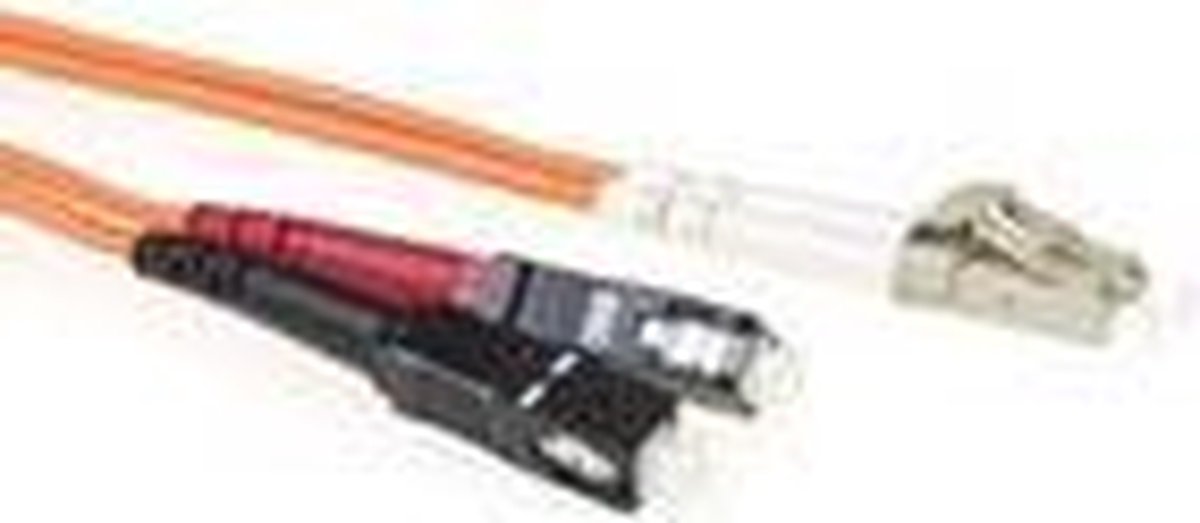 ACT 15 meter LSZH Multimode 62.5/125 OM1 glasvezel patchkabel duplex met LC en SC connectoren RL8015