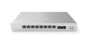 Cisco Meraki MS120-8LP Managed L2 Gigabit Ethernet (10/100/1000) Power over Ethernet (PoE) Grijs