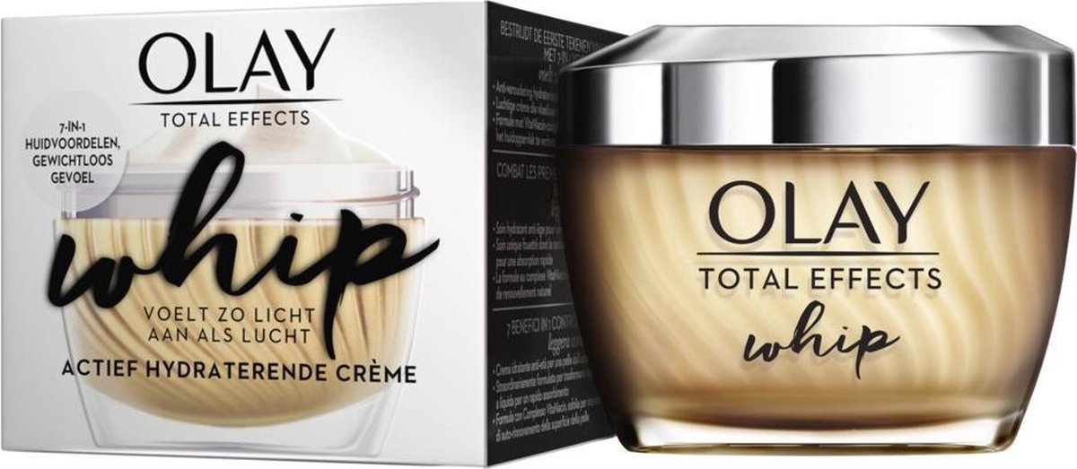 Olaz Total Effects Whip 7-In-1 Huidvoordelen - 50 ml - Hydraterende Crème