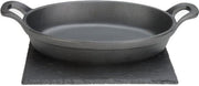 GSW Massive - Gietijzeren serveerpan - 20 cm - Zwart - Alle warmtebronnen inclusief inductie