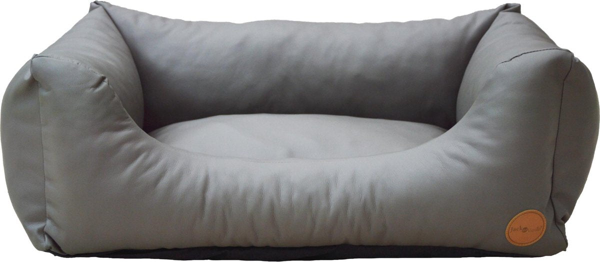 Jack & Vanilla Classy Hondenmand Kunstleer Elephant Maat - M