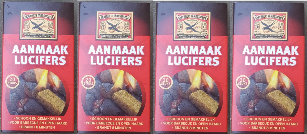 Aanmaak lucifers Zwaluw - Voordeel